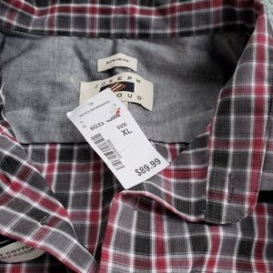 Joseph Abboud plaid men's shirt. Size xl.